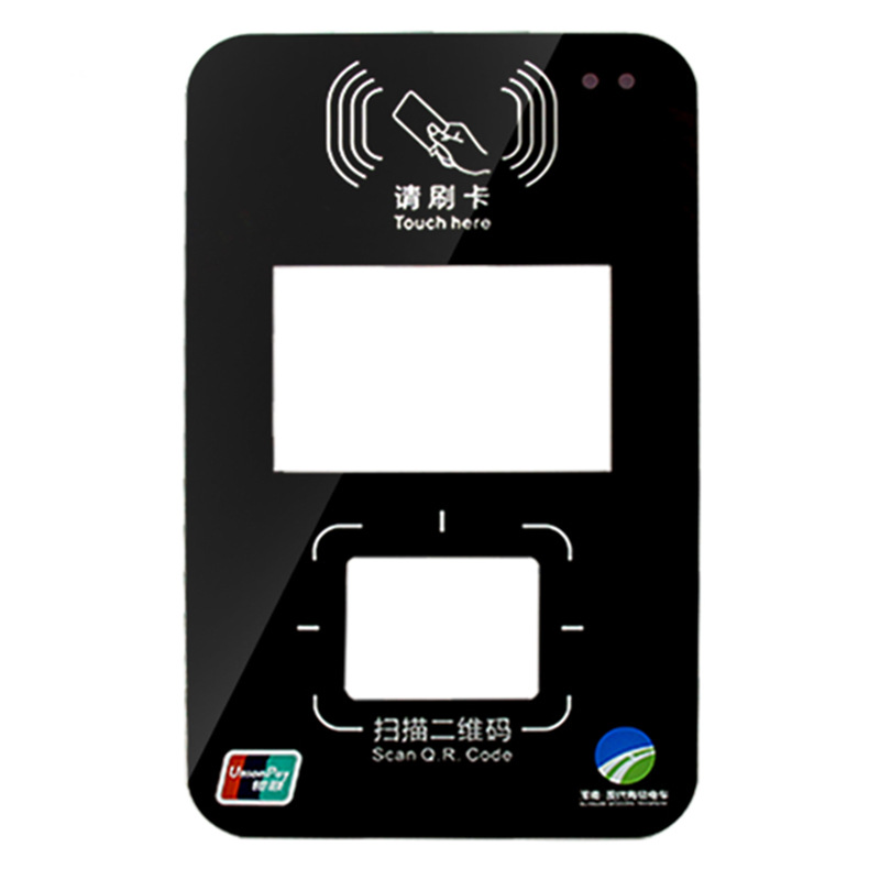 Control Panel Glass for Washing Machine &amp; Refrigerator, Custom Screen Printing