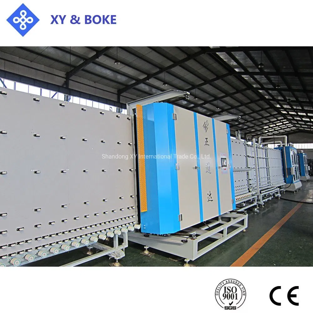 Full Automatic Insulating Glass Production Line with Argon Gas Filling Function Online for Double Glazing Glass Processing Igu Making in Window and Door Glass