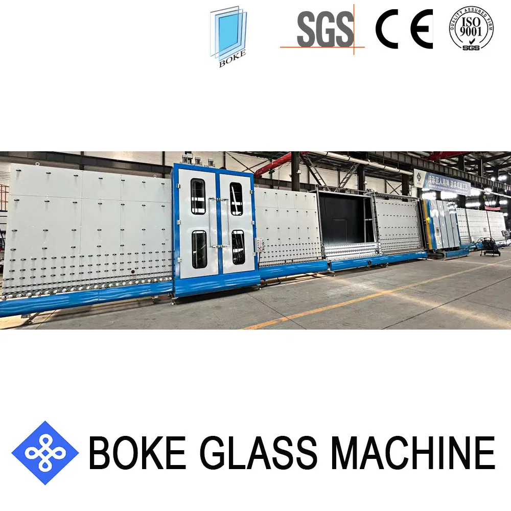 Boke Insulating Glass Production Machinery with Inert Gas Filling on Line Igu Double Glazing Glass Curtain Wall Glass Making