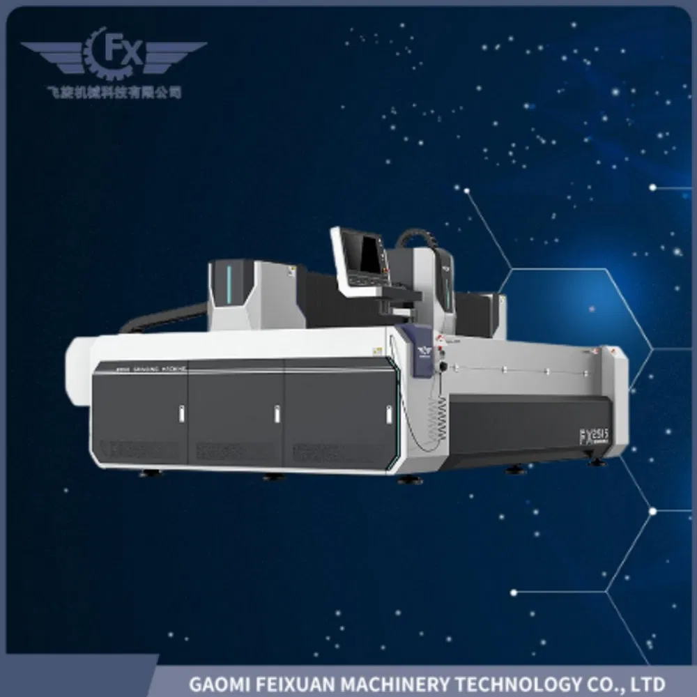 CNC 3-Axis Glass Milling, Drilling, Polishing Workcenter for Irregular Shapes &amp; Unique Designs