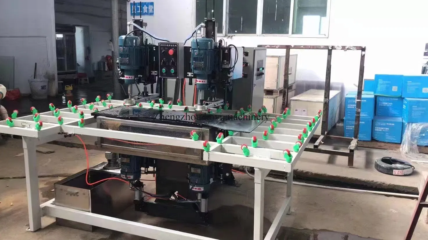Automatic Glass Hole Driller Machine Mirror Milling Drilling Machine to Make Hole for Glass