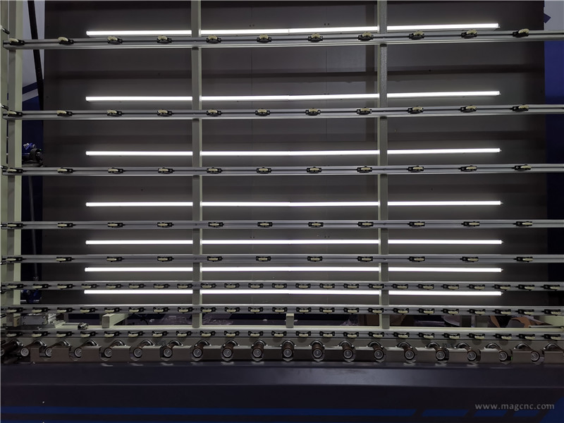 Vertical Automatic Insulating Glass Gas Filling Inside Flat Press Production Line