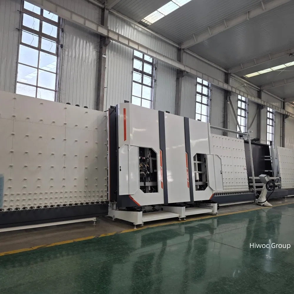 Glass Making Machine Insulating Glass Washing and Drying and Press Production Line