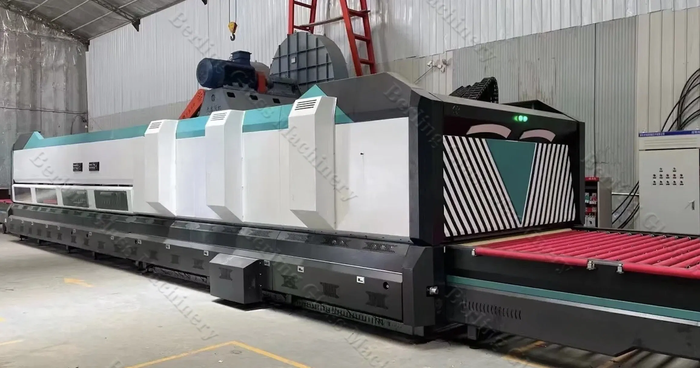 High Speed Glass Tempering Furnace for Architectural Use Toughening Tempered Production Line