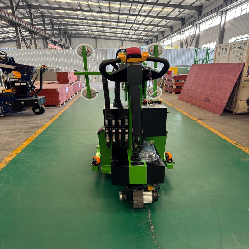 Heavy-Duty Glass Suction Mobile Cart, Essential for Factory Workshop Glass Handling