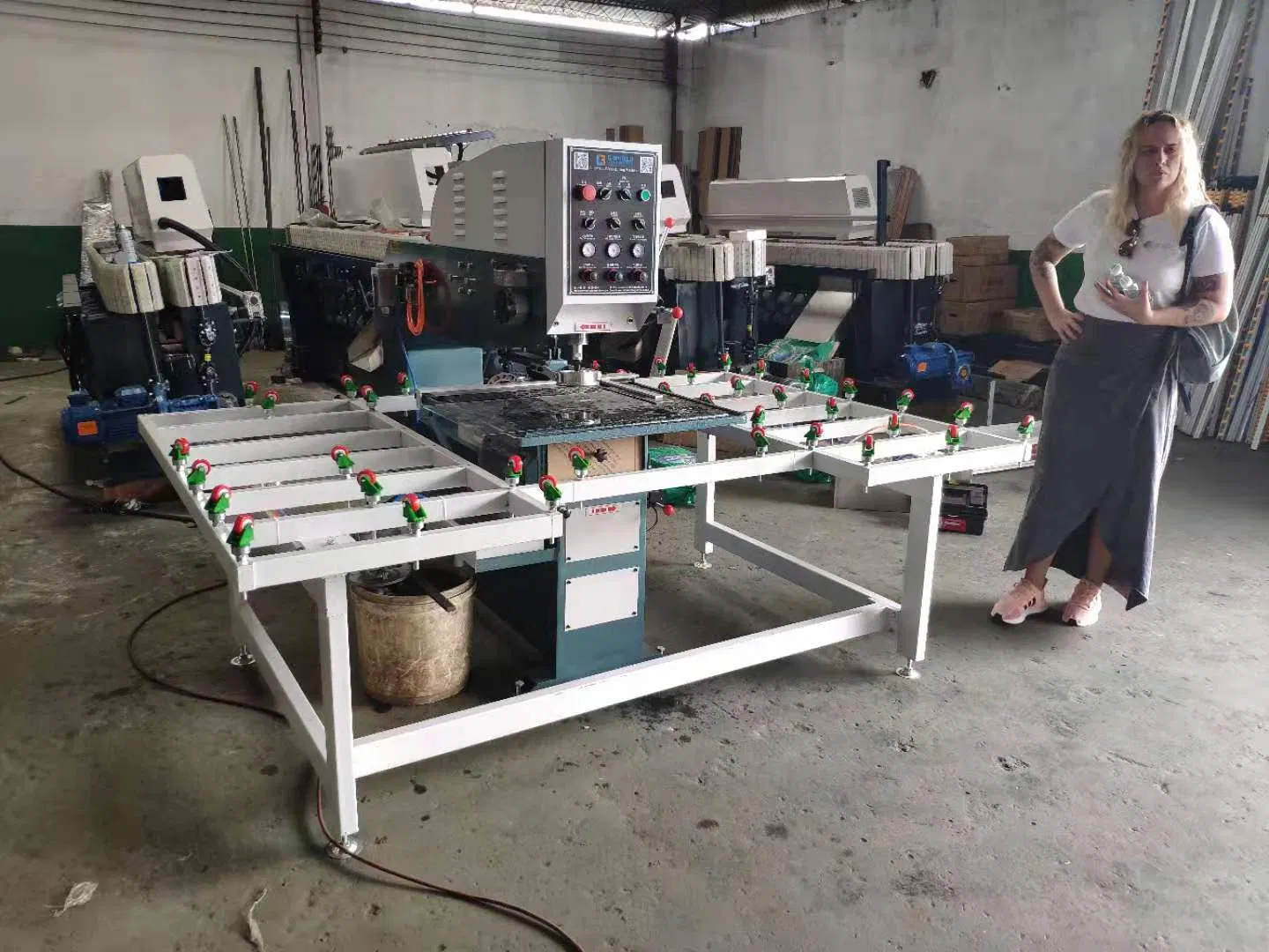 Full Automatic Glass Drilling Machine for Flat Glass for Glass Factory Supply