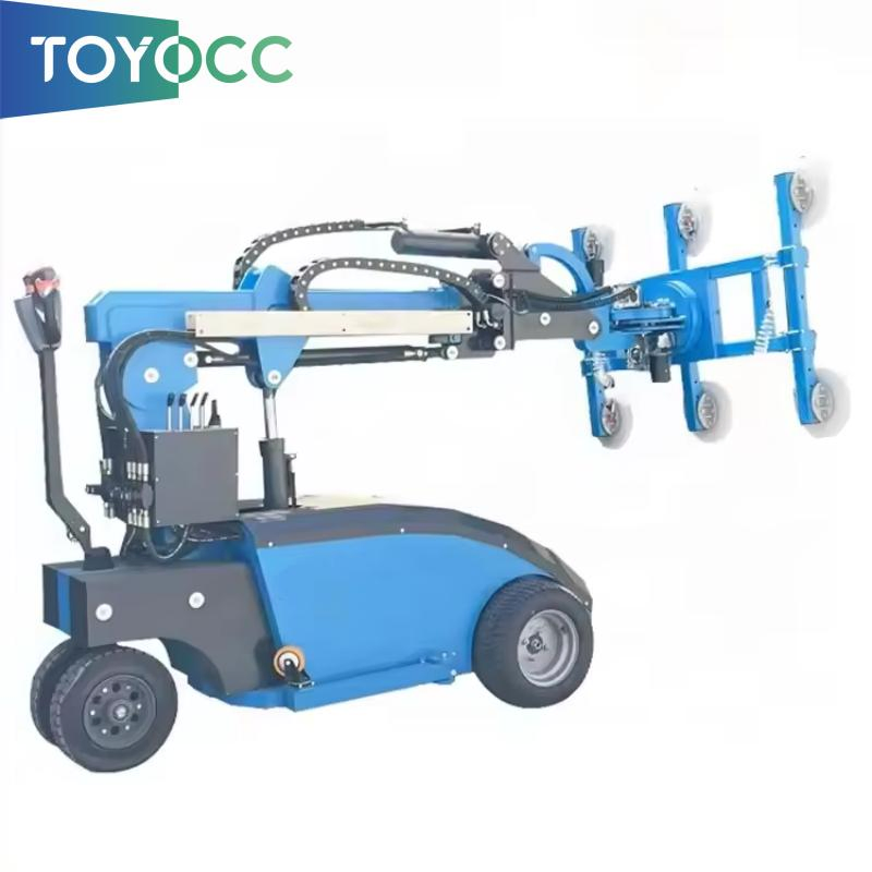 Compact Glass Robot for Heavier Lifting Capacity Manipulator Used in Transportation Handling and Installation of Glass Windows and Curtain Walls
