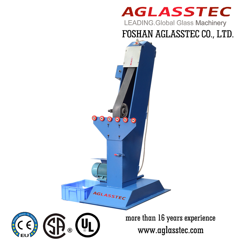 High Efficiency and High Quality Automatic Vertical Glass Sandblasting Machine with Automatic Gun and Manual Gun
