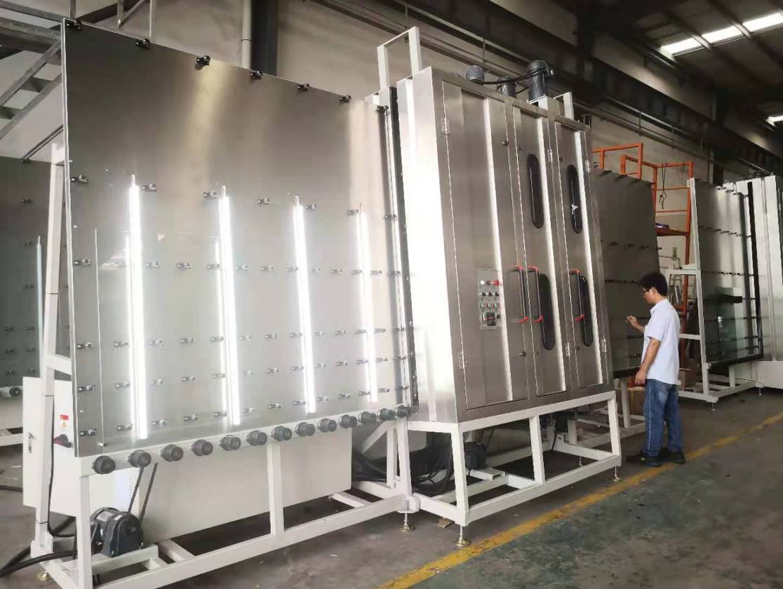 Smart Vertical Glass Beveling Machine with High-Precision Grinding for Industrial Needs