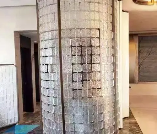 Hot Melt Cast Tempered Glass Art