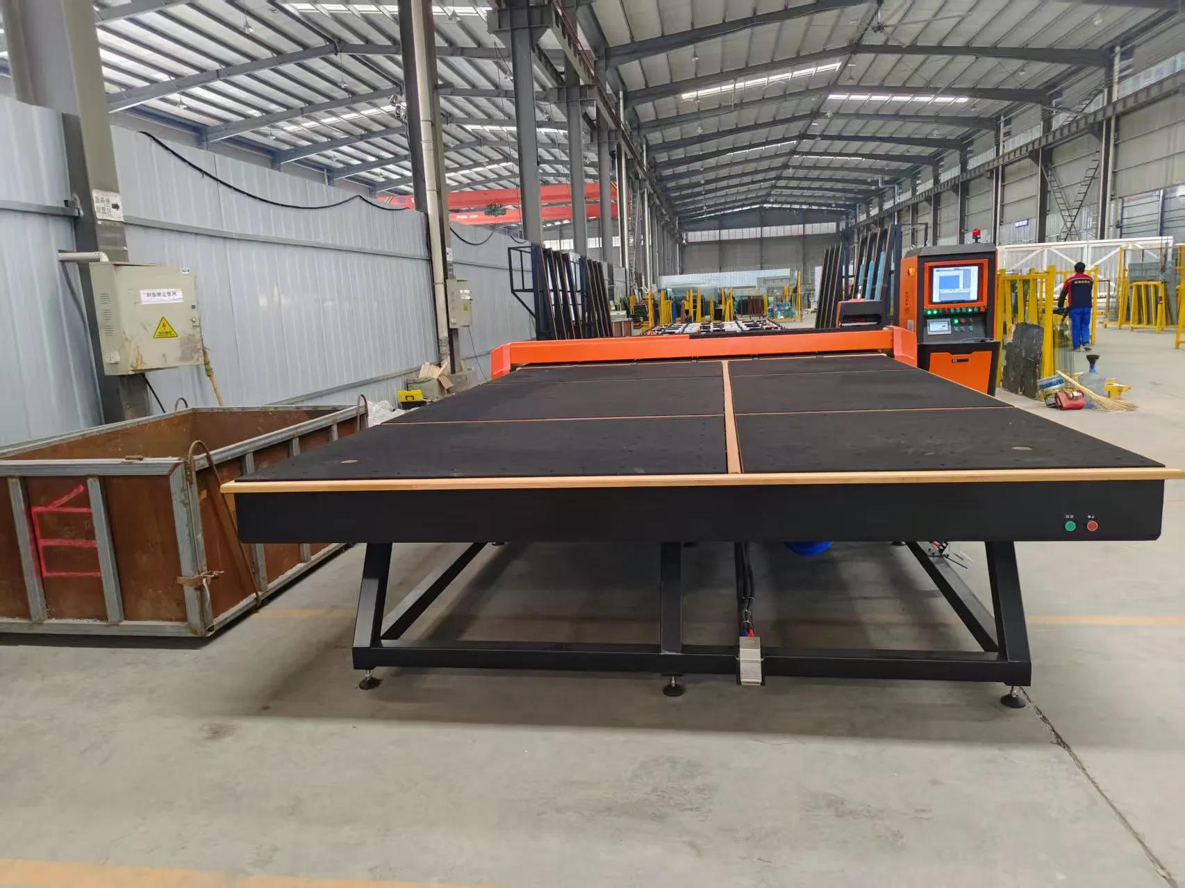 Industrial CNC Glass Cutting Table Tools Machine for Processing Thick Glass up to 2-25mm Shape Cutting Smart Control System