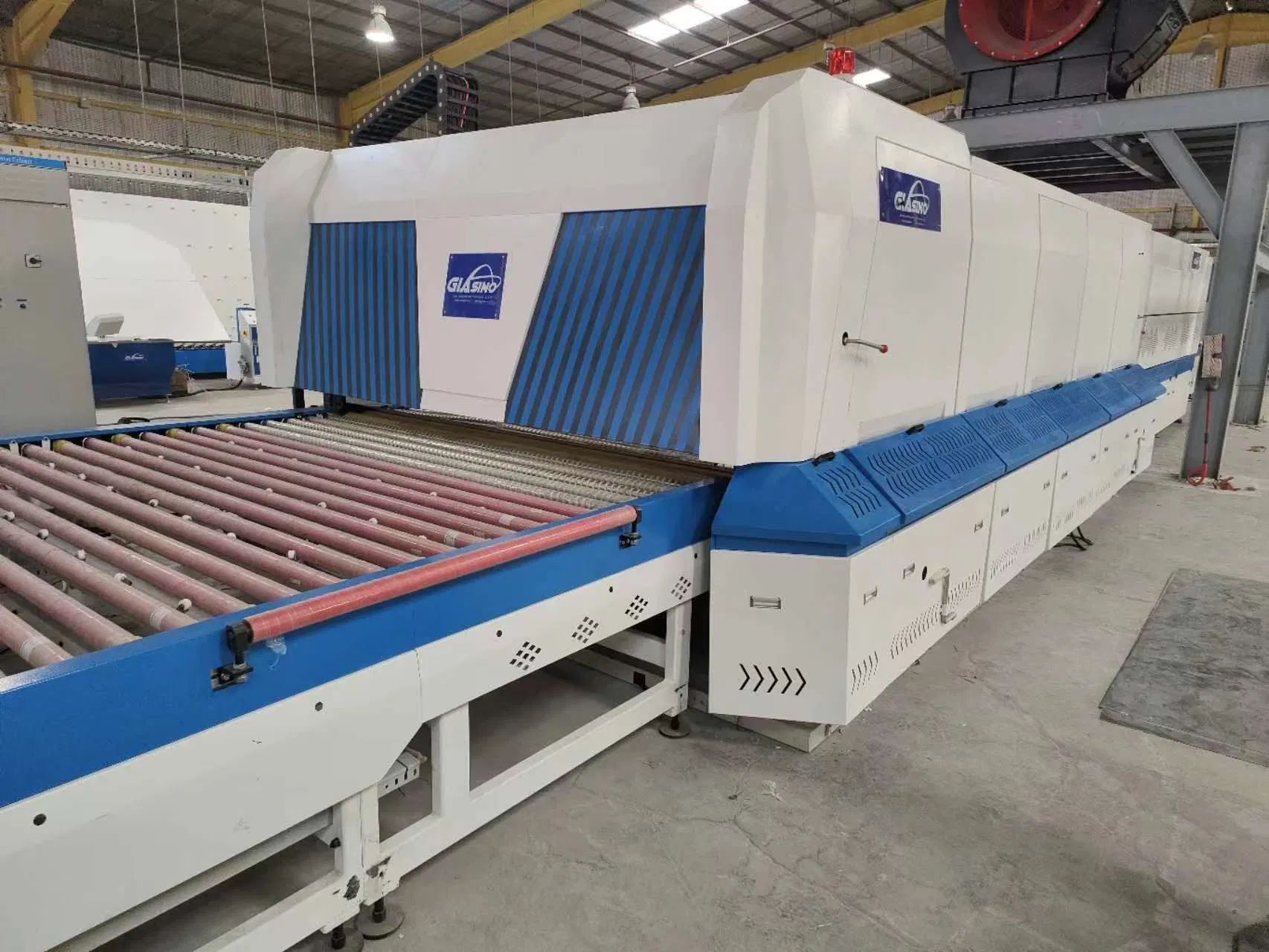 Flat and Bending Glass Tempering Machine with Low E