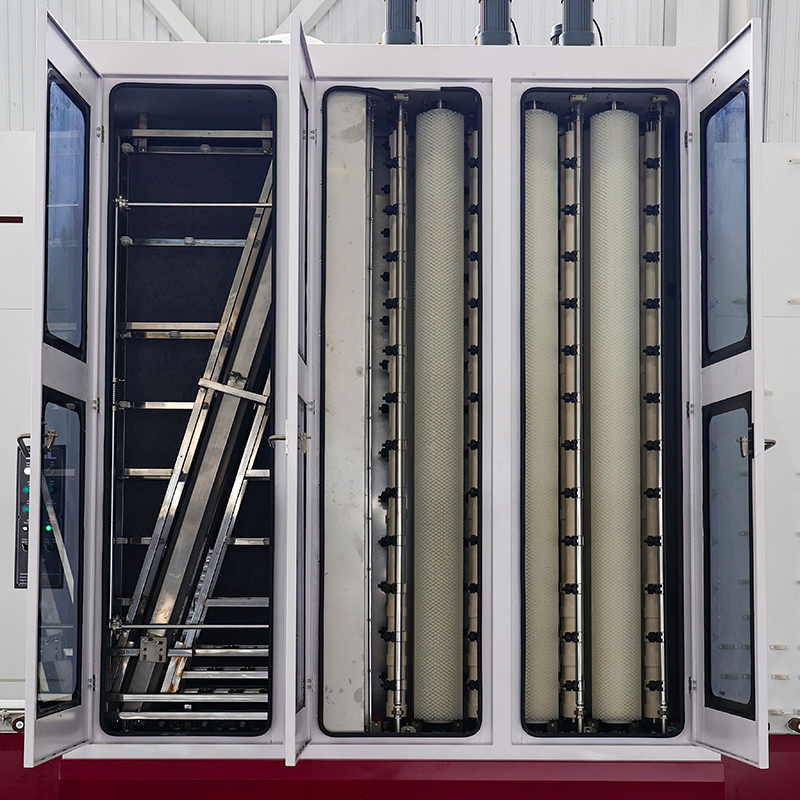 CE Automatic Insulating Glass Inside Flat Press Production Line with Gas Filling of Ghl