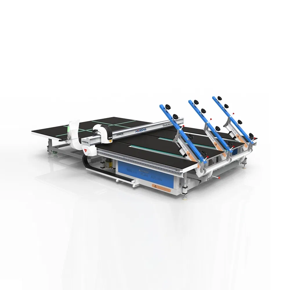 Hsl-Ytj3829 Intelligent Automatic Loading Cutting with PLC Control System for Auto Glass