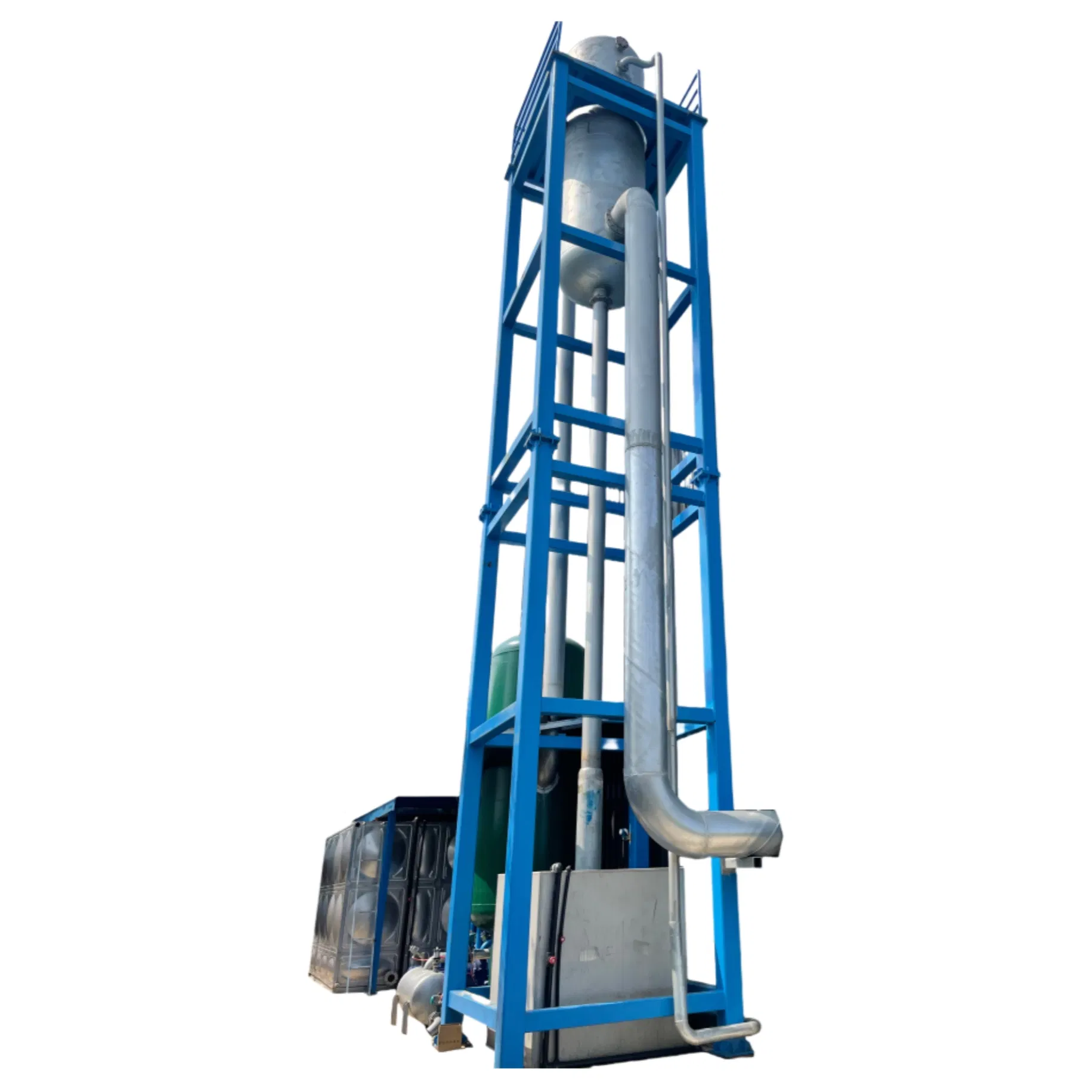 Dual-Cycle EPS Auxiliary Equipment Cooling Tower System for Pre-Expansion Beads Processing