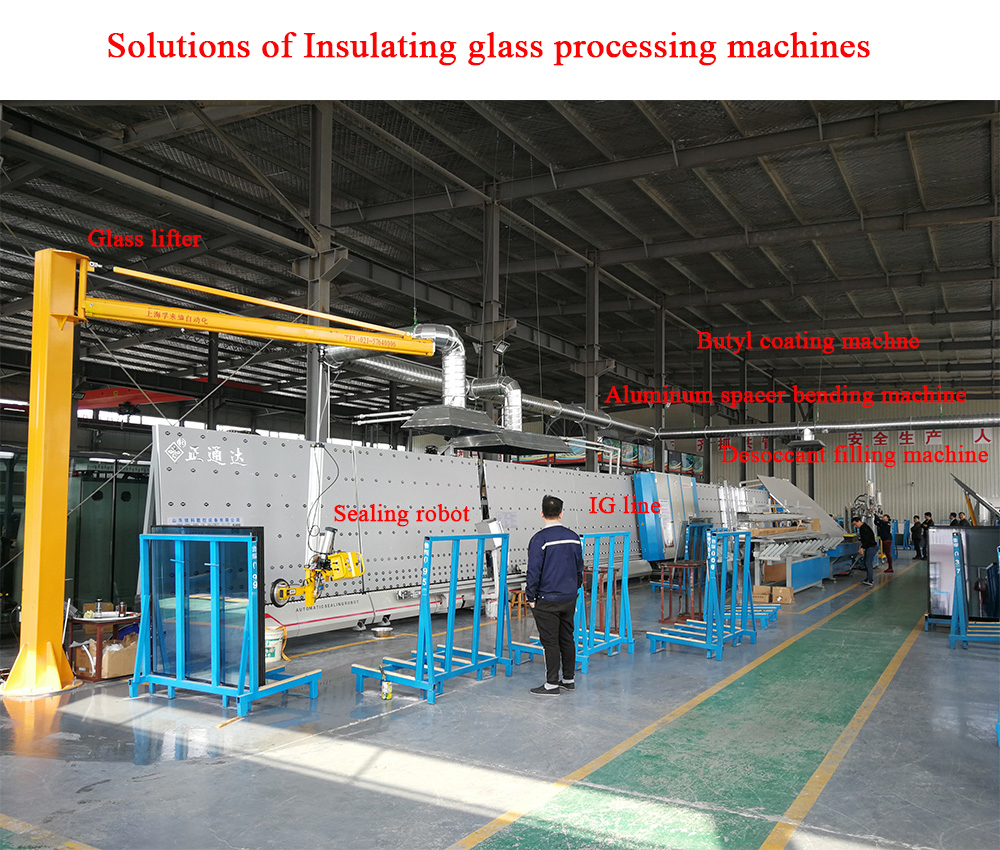 6000mm Vertical Automatic Sealing Robot for Insulating Glass Unit