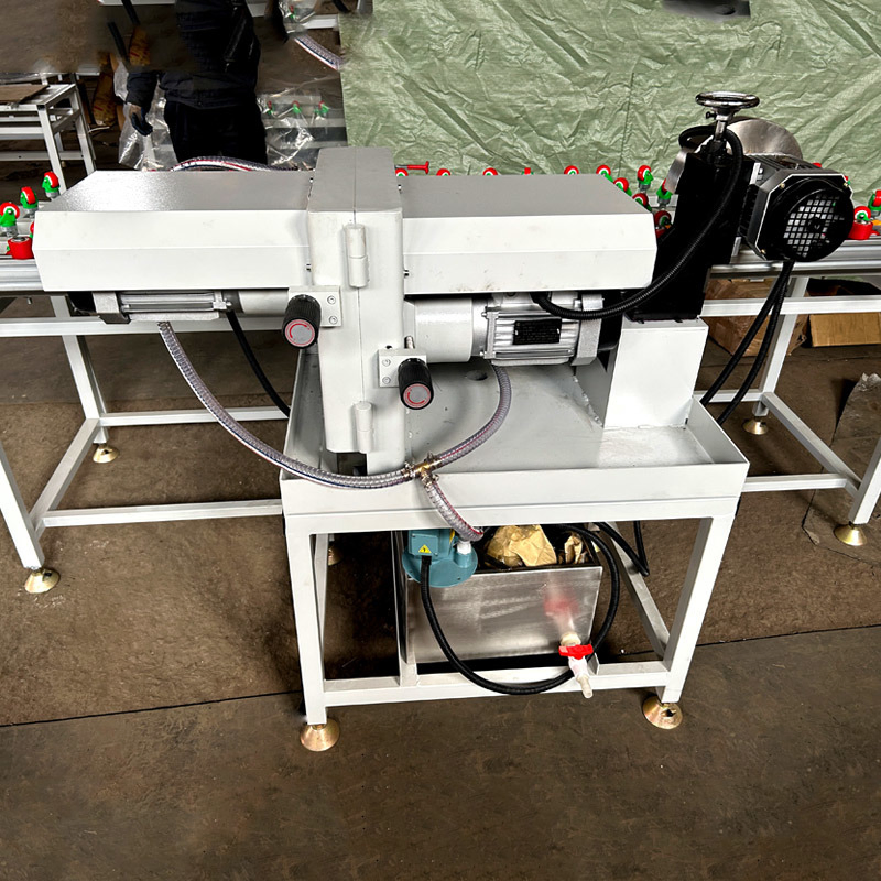 Glass Edging and Polish Machine Dgcm3826 Multifunction Glass Cutting Flat Miter Shape Mitering Pencil Beveling Washing Drilling Sandblasting Breaking Polishing