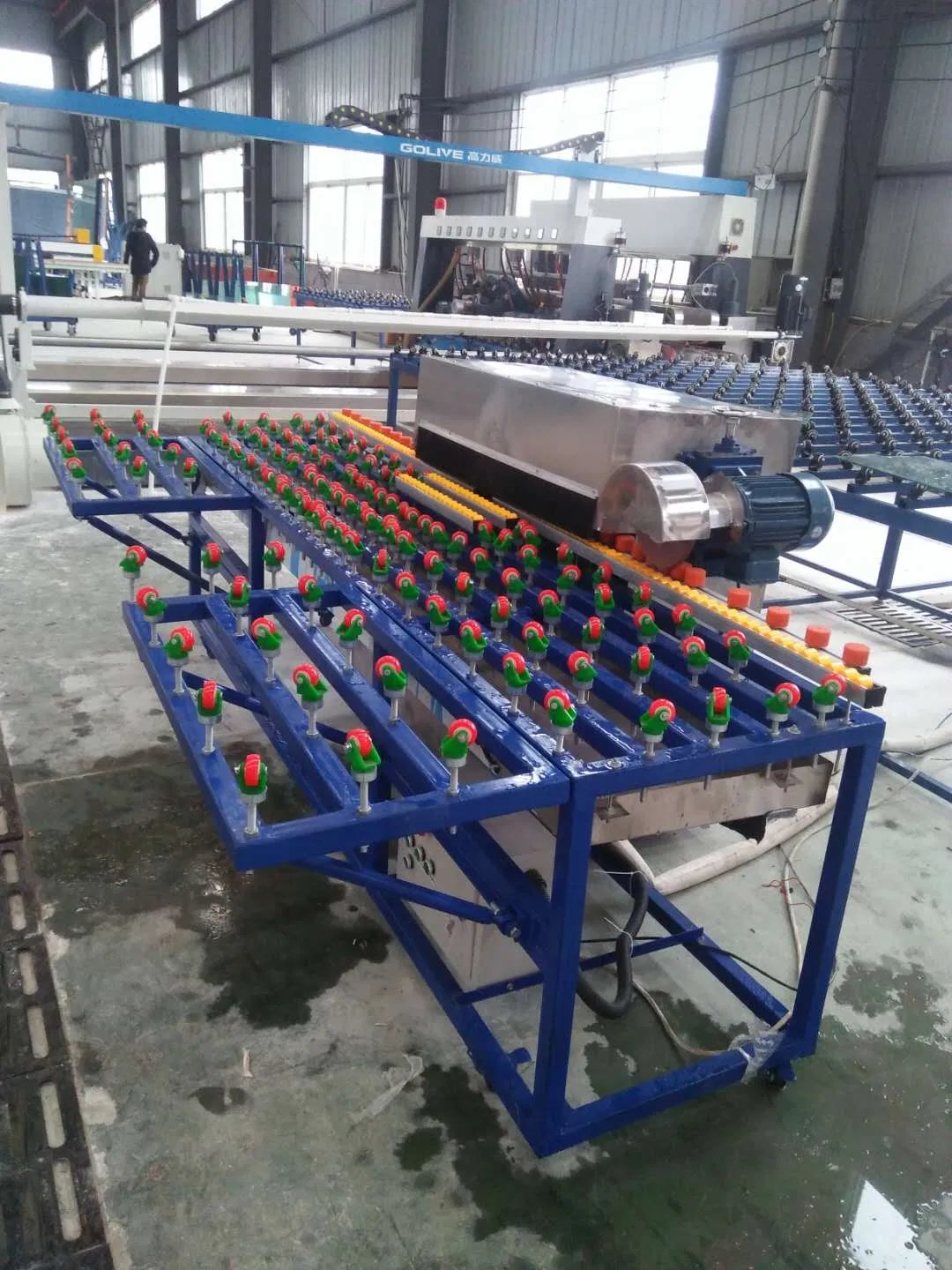 Fast Speed Straight Line Glass Edging Machine