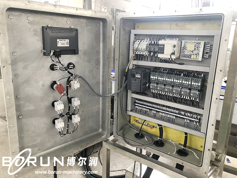 Automatic Flat Type Glass Bottle Wine Filling Machine / Production Line