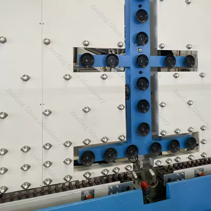 Servo System Controlled Vertical Glass Processing Loading and Unloading Machine