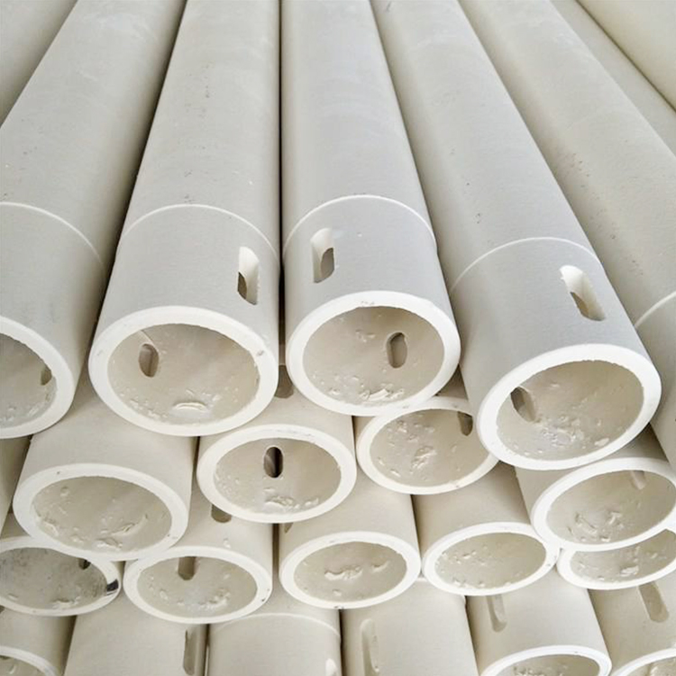 Ultra Stable Fused Silica Ceramic Roller for Glass Tempering Furnace Annealing Lehr Float Glass Production Lines