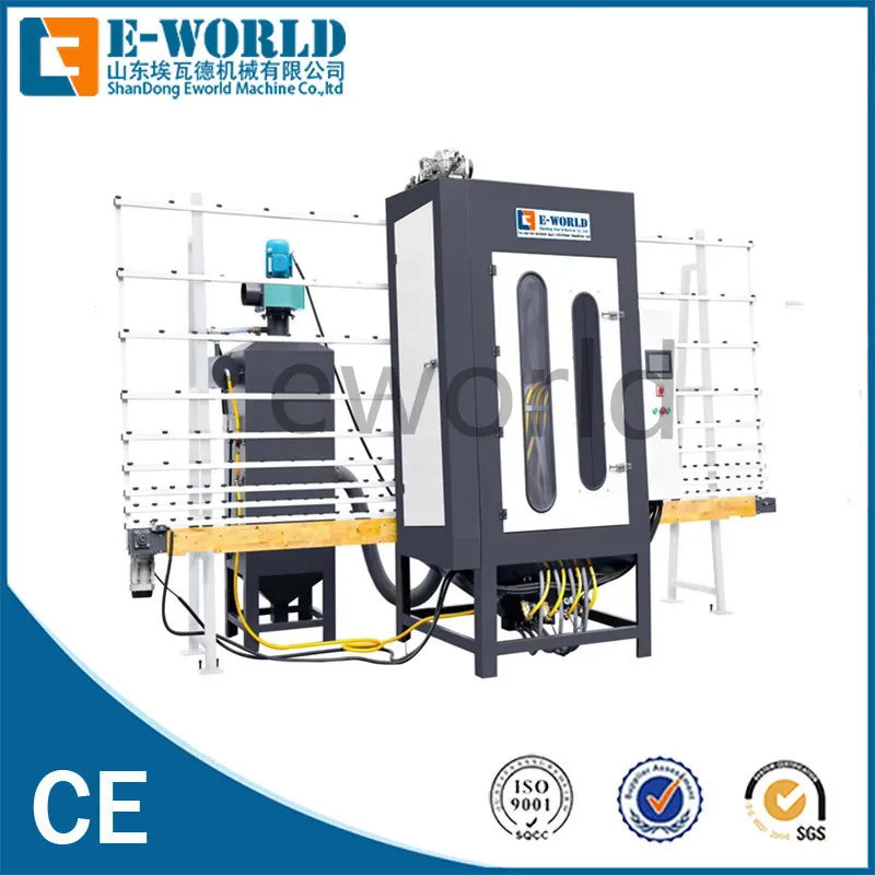 High Efficiency Vertical Glass Sandblasting Machine