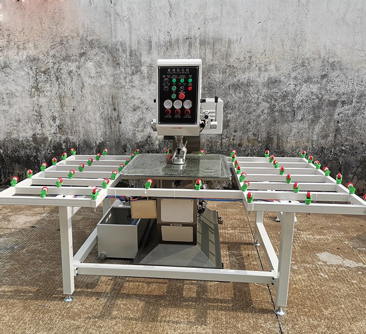 High Efficiency Full Automatic Glass Drilling and Milling Machine