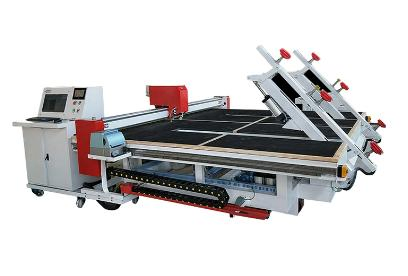 Automatic Integrated Glass Loading Cutting and Breaking All in One