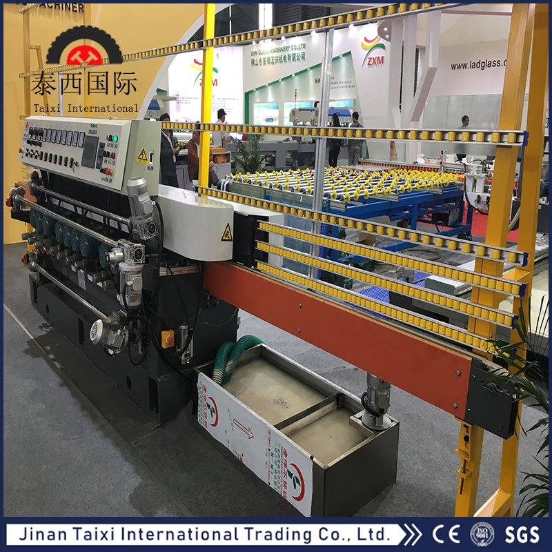 Glass Grinder Edge Dulling Machine Line Glass Double Edging Machine