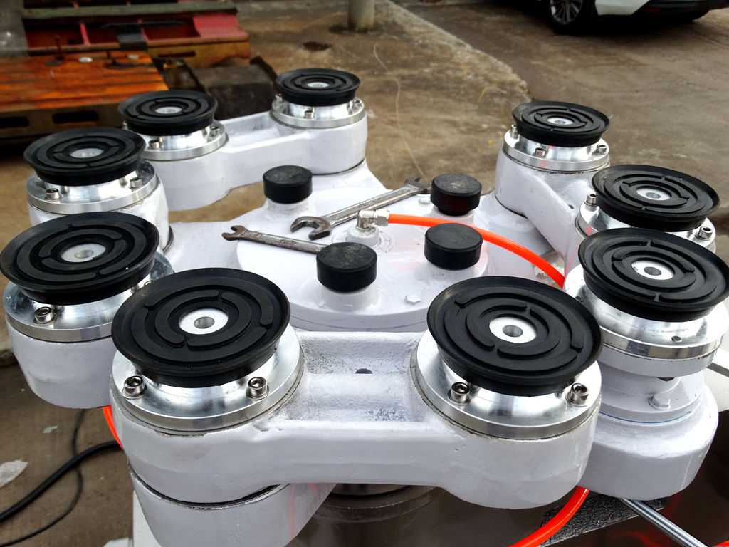 Irregular Glass Edging Round and Oval Beveling Shape Grinding Machine with Automatic Operation