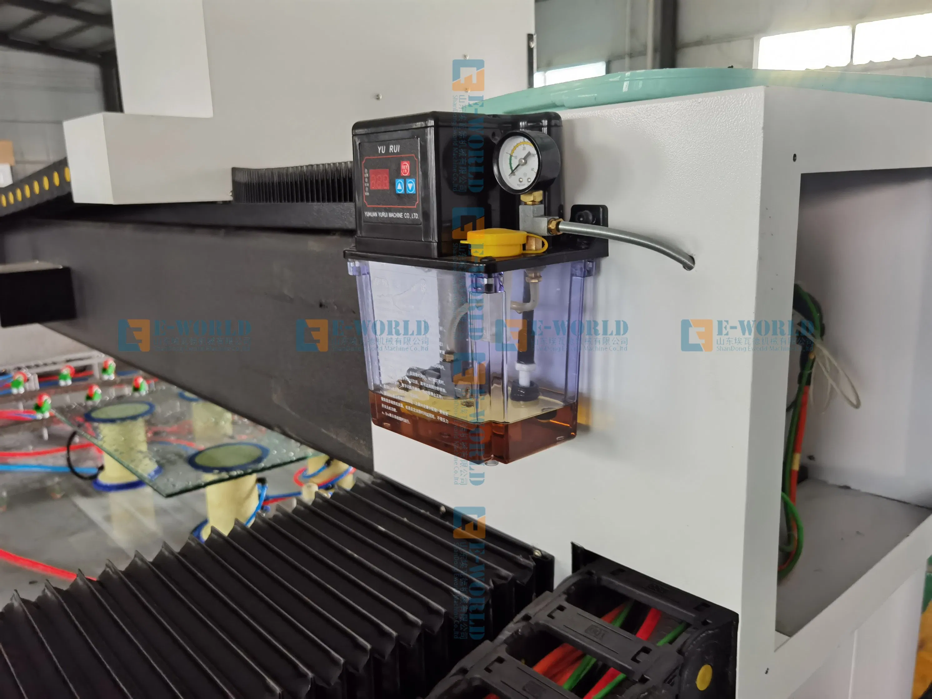 CNC Glass Engraving and Edging Processing Center Wd-1530