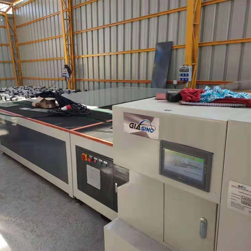 CNC Laminated Glass Cutting Machine with Air Flotation Table Automatic Insulating Glass Processing Machine with Sharp Cutter