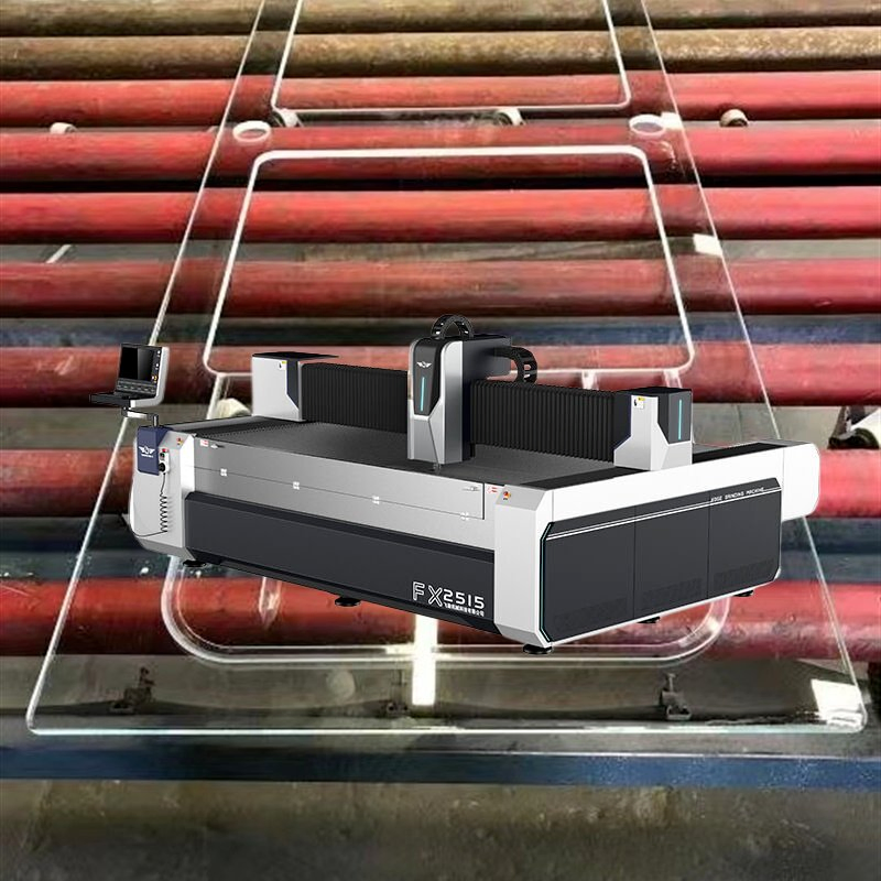 Advanced 3 Axis CNC Glass Processing Center for Precision Cutting