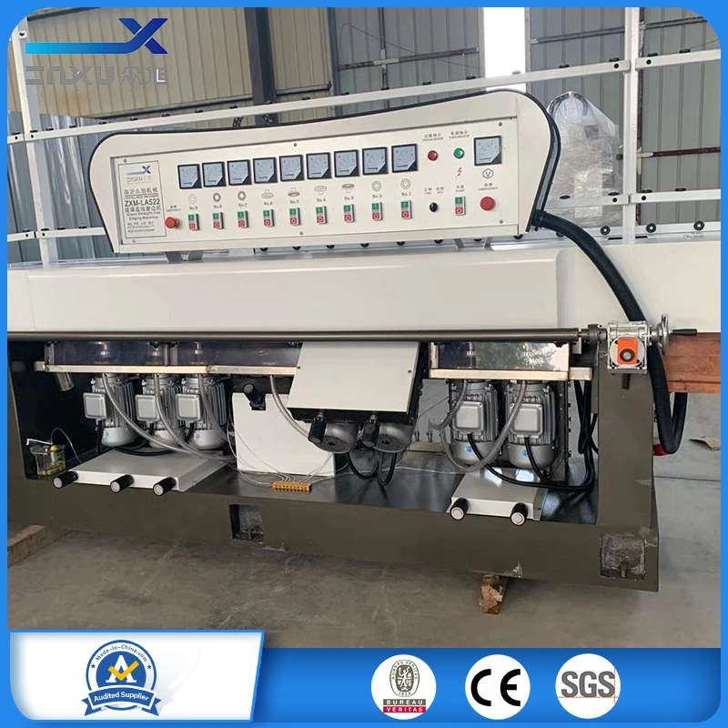Customized Zxm-La322 Glass Straight-Line Double Round Edging Machine