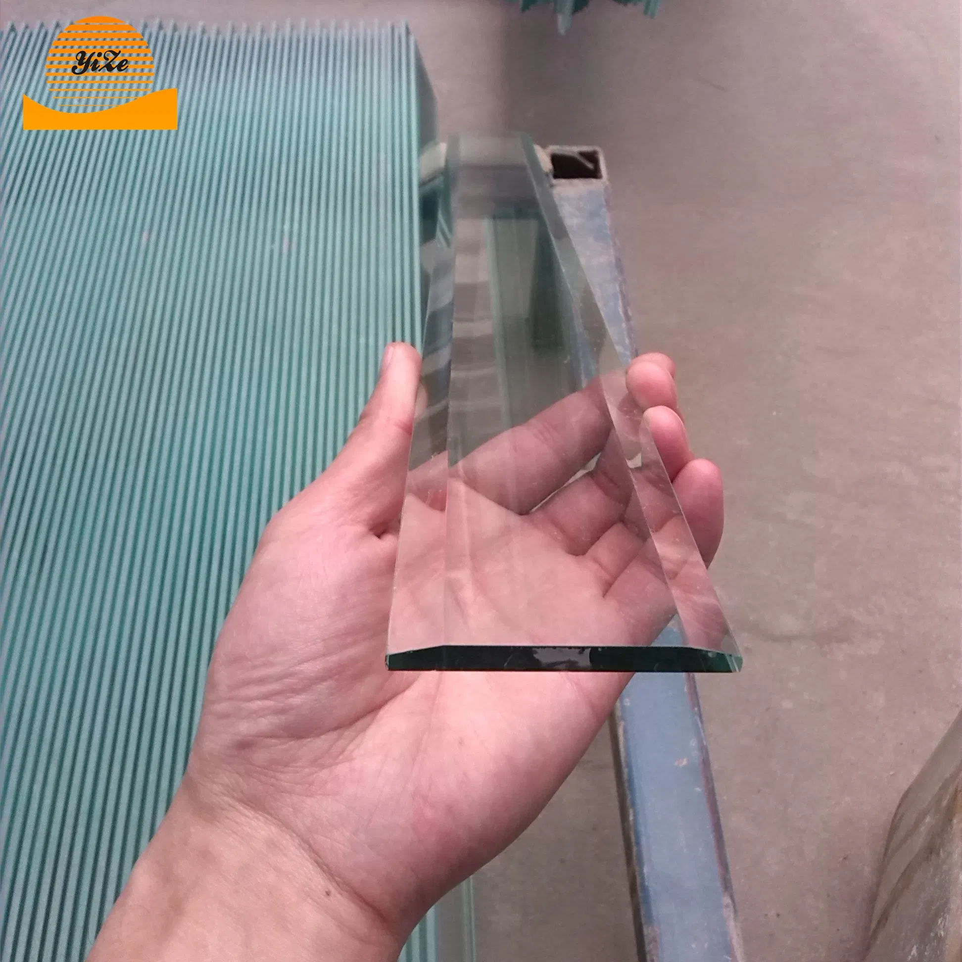 Glass Bevelled Edger Machine Small Tile Double Edging Glass Processing Glass Straight Line Edging Machine Flat Edge Trimmer