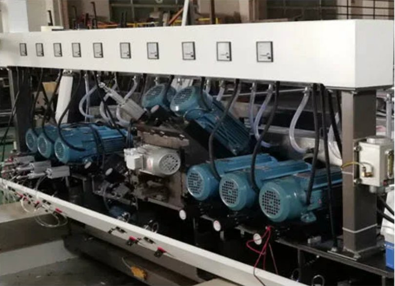 High Speed Good Quality Small Glass Edging Machine Prices Sm10 Double Stright Line Bevelling Polishing Machine