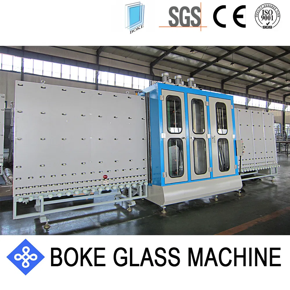 Vertical Glass Washing Machine for Flat Glass Washing and Drying