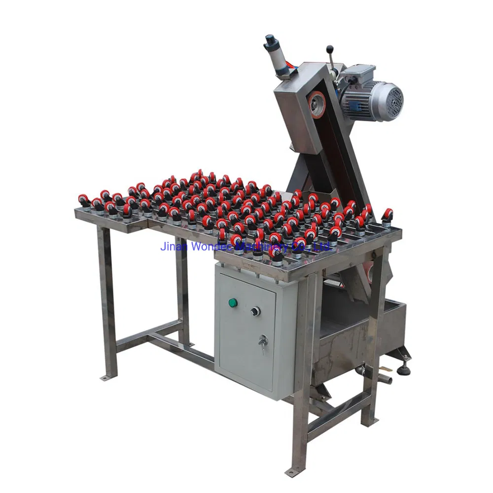 Easy Operating Water Wet Double Belt Glass Polishing Sand Edging Grinding Machine for Insulating Glass Processing