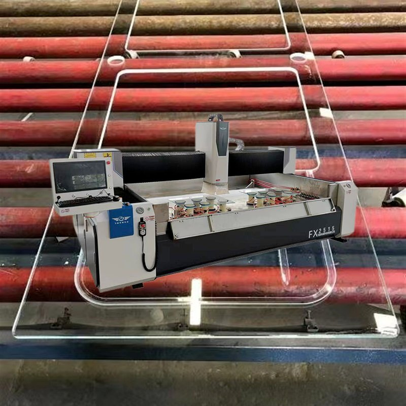 Advanced 3 Axis CNC Glass Processing Center for Precision Cutting