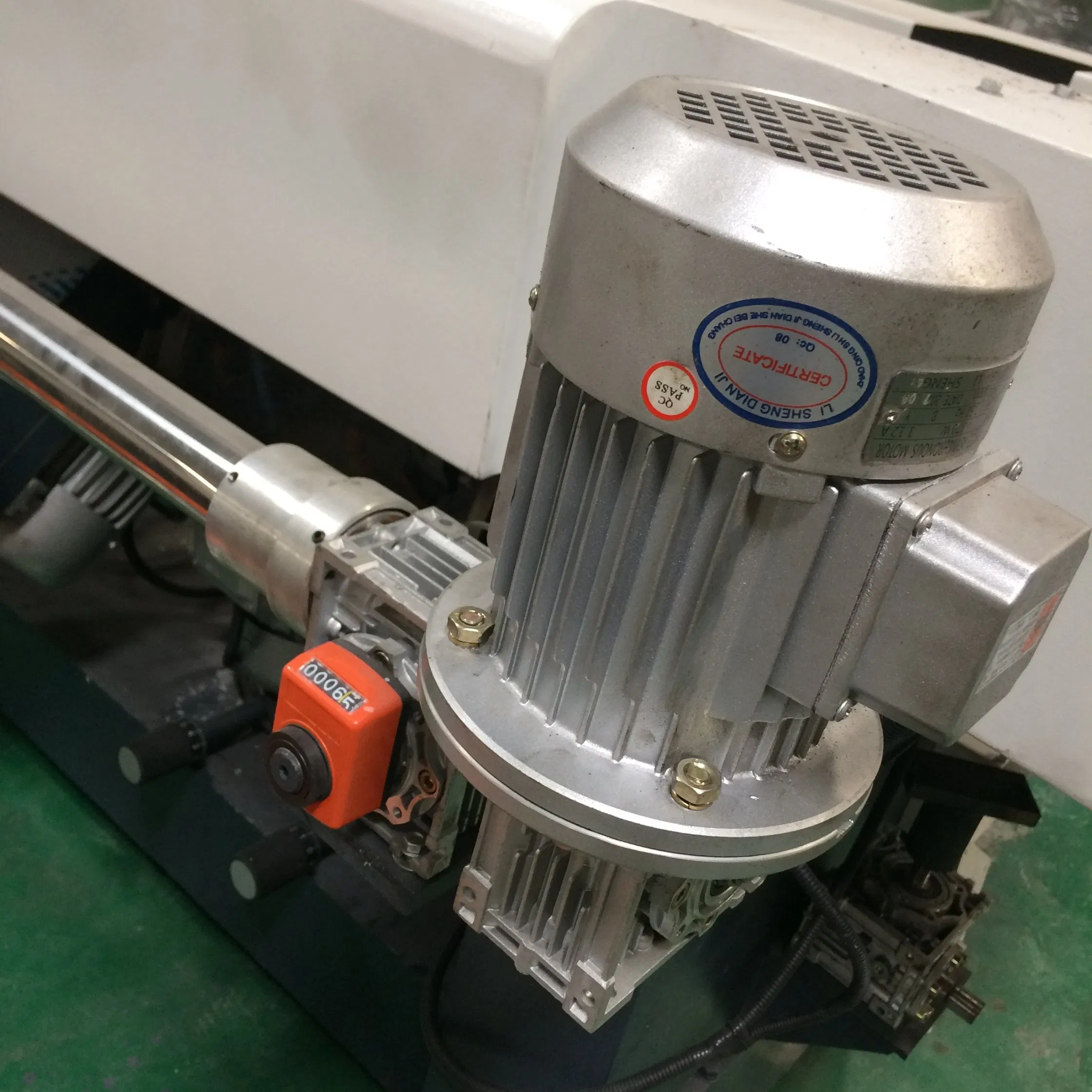 9 Motors Glass Flat Edger and Variable 45 Degree Chamfer Glass Miter Edging Machine