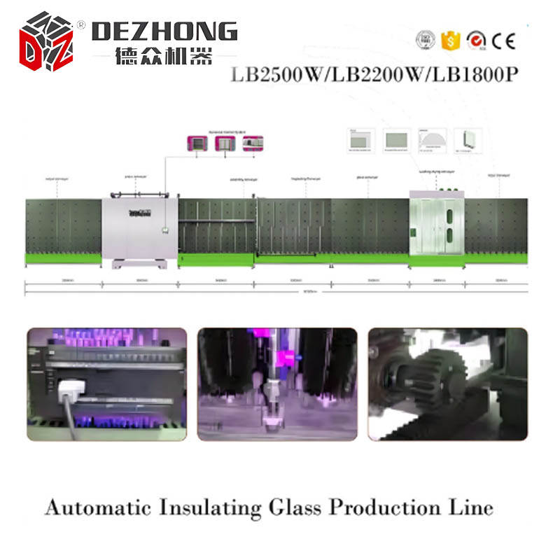 Quality Supplier Double Layer Auto Glass Making Machine Insulating Glass Production Line