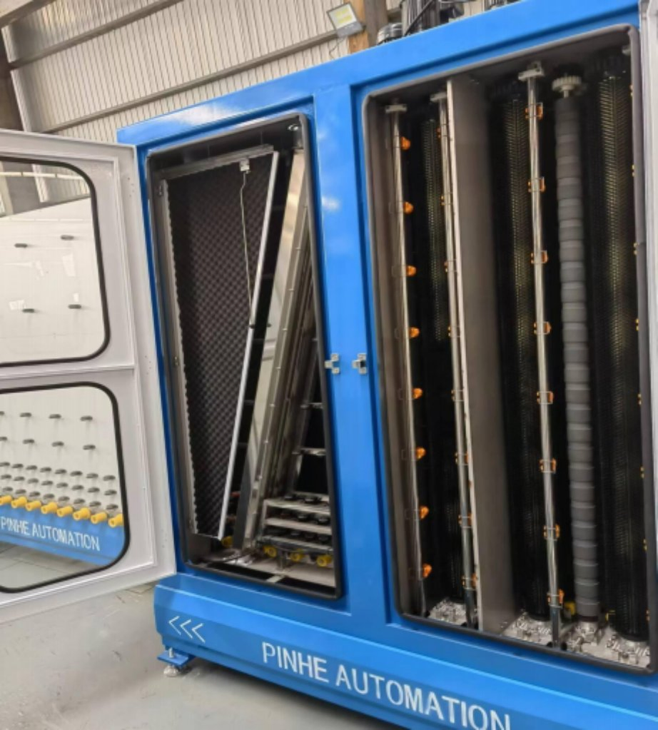 Insulating Glass Production Machines-Automatic Vertical Glass Washing Machine