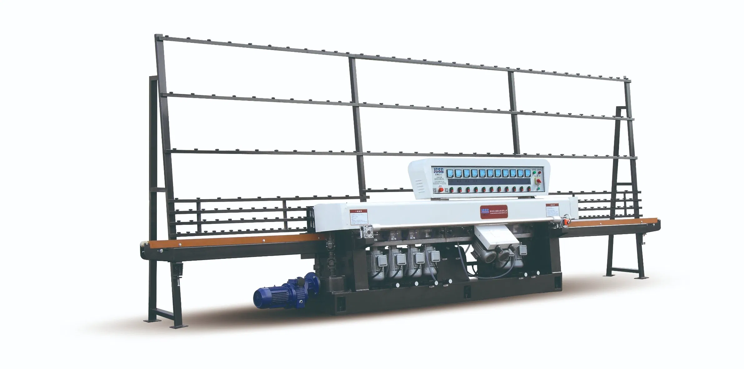 Glass Straight Line Edging Machine Automatic Glass Edging Corner Grinding and Polishing Machine