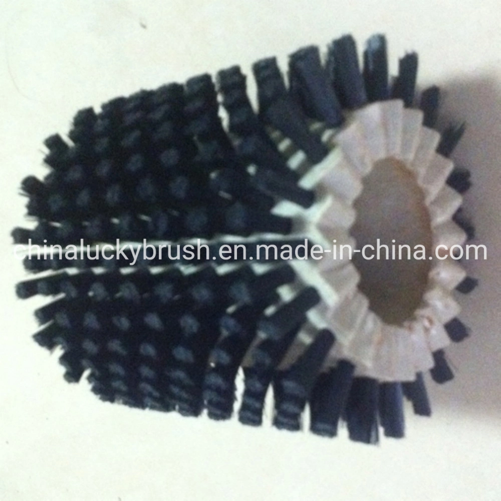 Black Nylon Glass Round Cleaning Brush (YY-218)