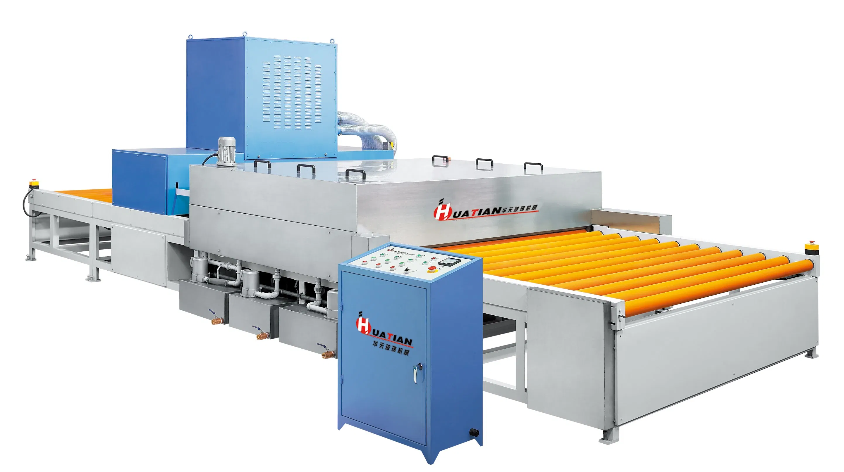 Horizontal / Vertical Flat Glass Washing Washer Machine Factory