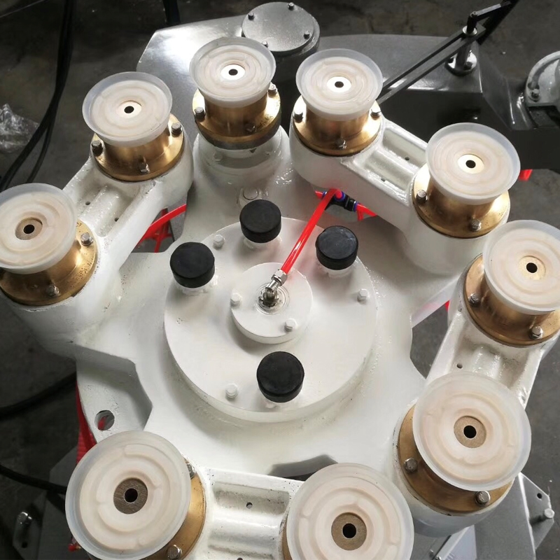 Portable Toughened Round Glass Edge Cutting Polishing Machine Mirror Straight Line Edging Beveling Processing Machine