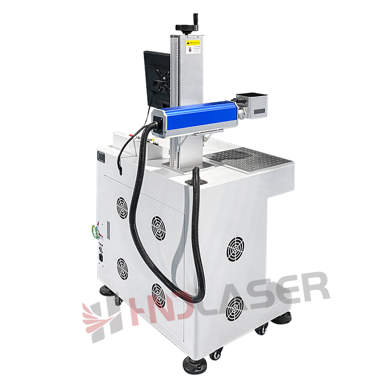 30W 50W 100W 200W Desktop Logo Metal Glass Stone Aluminum Engraver Marker Portable Fiber Laser CNC Mopa Marking Engraving Caving Coding Printing Machine Price
