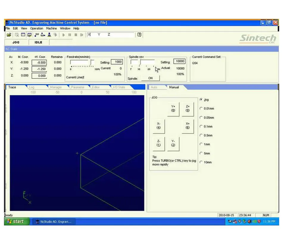 Nc-Studio Controller View