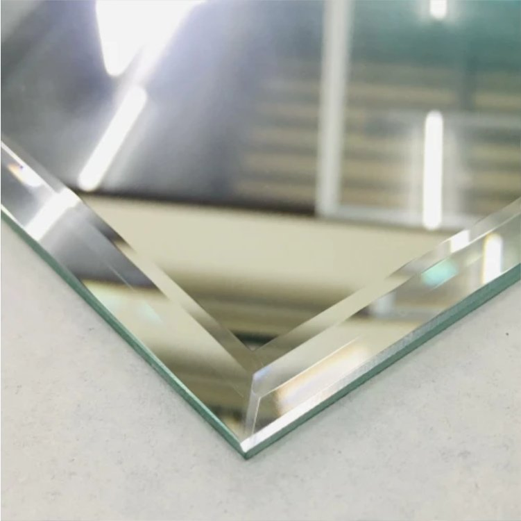 45 Angle Straight Line Glass Corner Grinding Deep Processing Equipment Beveling Polsihing Edging Machine with Double Edger