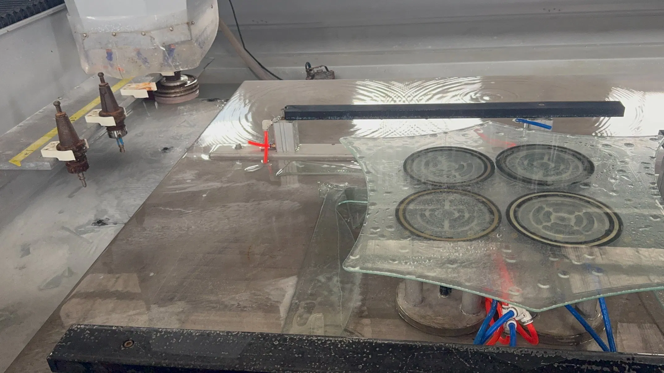 High-Performance CE ISO CNC Glass Drilling and Milling System